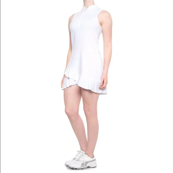 Kyodan Dresses | Kyodan Women's Golf Tennis Dress W/Shorts- New Supercute. Sizes Xs and P/S | Color: White | Size: SP | Spicegirlkathy's Closet